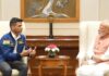 PM Modi Meets Astronaut Shubhanshu Shukla After Historic Space Mission
