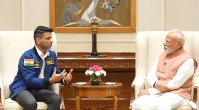PM Modi Meets Astronaut Shubhanshu Shukla After Historic Space Mission
