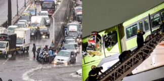 Mumbai Flooded as Torrential Rains Disrupt Life; Hundreds Rescued from Stranded Monorail