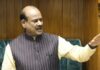 Lok Sabha Speaker Om Birla Warns Opposition MPs Against Damaging Government Property Amid Protests