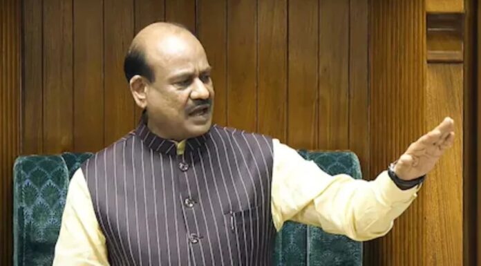Lok Sabha Speaker Om Birla Warns Opposition MPs Against Damaging Government Property Amid Protests