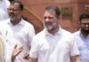 Rahul Gandhi’s Rare Handshake With BJP Leader In Parliament Sparks Buzz, Seen As Political Surprise Rahul Gandhi’s Rare Handshake With BJP Leader In Parliament Sparks Buzz, Seen As Political Surprise