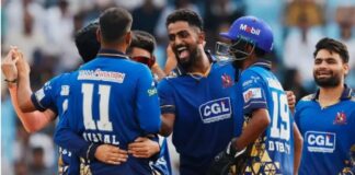 Divyansh Rajput Powers Meerut Mavericks To Dominant 41-Run Victory Over Noida Kings In UP T20 Divyansh Rajput Powers Meerut Mavericks To Dominant 41-Run Victory Over Noida Kings In UP T20