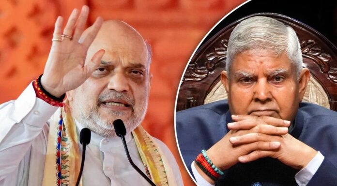 Amit Shah Responds to Jagdeep Dhankhar’s Resignation, Calls Opposition Allegations Baseless