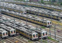 Two Spanish Nationals Caught Vandalizing Yamuna Bank Metro Depot Walls With Objectionable Graffiti in Delhi Two Spanish Nationals Caught Vandalizing Yamuna Bank Metro Depot Walls With Objectionable Graffiti in Delhi