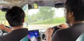 Bhaiya, stop please…! The driver kept driving the car at high speed, and the children kept screaming; the video went viral. Bhaiya, stop please...! The driver kept driving the car at high speed, and the children kept screaming; the video went viral.