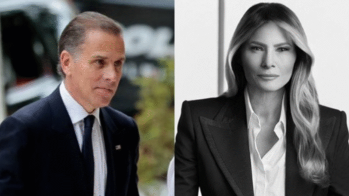 Melania Trump Warns Hunter Biden of $1 Billion Lawsuit Over Epstein Remarks