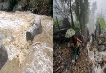 Cloudburst Triggers Sudden Floods in North Kashmir’s Kupwara Cloudburst Triggers Sudden Floods in North Kashmir’s Kupwara, Panic Grips Warnow Lolab