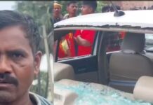 Fierce Clash in Nawada’s Manjour Village: Vehicles Vandalized, Firing Reported