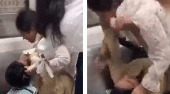 Women Slap, Punch, and Pull Hair Over Seat in Delhi Metro Women Slap, Punch, and Pull Hair Over Seat in Delhi Metro