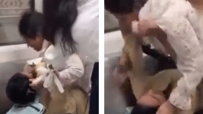 Women Slap, Punch, and Pull Hair Over Seat in Delhi Metro Women Slap, Punch, and Pull Hair Over Seat in Delhi Metro