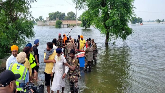 FLOOD Punjab Becomes First State To Announce ₹20,000 Per Acre Compensation, Setting New National Benchmark For Flood Relief
