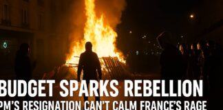 Budget Fury Triggers France Unrest As PM’s Resignation Fails To Calm Streets Budget Fury Triggers France Unrest As PM’s Resignation Fails To Calm Streets