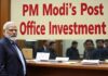 How much return does PM Modi get in the post office scheme?