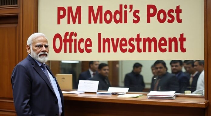 How much return does PM Modi get in the post office scheme?