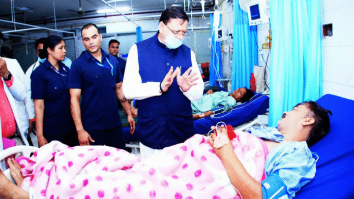 Uttarakhand: CM Dhami inspects Doon Medical College, reviews health services