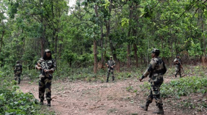 Naxalite killed in gunfight with security forces in Jharkhand’s Palamu Naxalite killed in encounter with security forces in Jharkhand’s Palamu