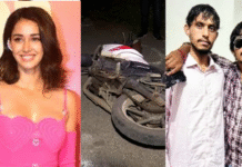 CCTV Footage Shows Gangsters on Bike Near Bareilly Petrol Pump Before Attack on Disha Patani’s House CCTV Footage Shows Gangsters on Bike Near Bareilly Petrol Pump Before Attack on Disha Patani’s House