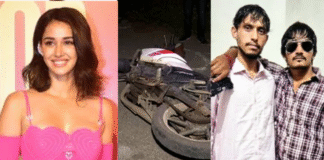 CCTV Footage Shows Gangsters on Bike Near Bareilly Petrol Pump Before Attack on Disha Patani’s House CCTV Footage Shows Gangsters on Bike Near Bareilly Petrol Pump Before Attack on Disha Patani’s House