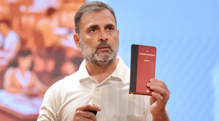 Rahul Vows Gen-Z Will Safeguard Constitution, Resist Vote Rigging and Defend India’s Democracy Rahul Declares Gen-Z Will Defend Constitution, Fight Vote Theft And Protect India’s Democratic Future