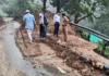 Cloudburst Damages Doon–Mussoorie Ropeway Project; Shuttering and Pipes Washed Away Massive Debris Hits Doon–Mussoorie Ropeway Construction After Cloudburst