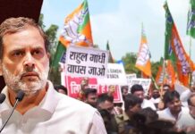 BJP Workers Stop Rahul Gandhi’s Convoy in Raebareli, Demand Apology Over Remarks on PM’s Mother BJP Workers Stop Rahul Gandhi’s Convoy in Raebareli, Demand Apology Over Remarks on PM’s Mother