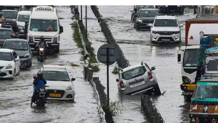 Torrential Rains Throw Haryana Into Chaos, Gurugram Submerged