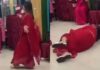 Kitty Party Dance Video Goes Viral: Aunty in Red Saree Steals the Show, But Ends in a Shocking Twist! Kitty Party Dance Video Goes Viral: Aunty in Red Saree Steals the Show, But Ends in a Shocking Twist!