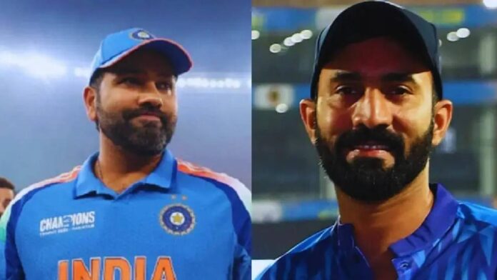 SPORTS (1) Taught the team to win big matches... Dinesh Karthik heartily honored Rohit Sharma, saying - he is a wonderful captain