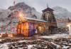 Jai Ho Shankaray! Kedarnath and Hemkund Sahib Covered in Snow, Pilgrims Enjoy Chilling Weather Jai Ho Shankaray! Kedarnath and Hemkund Sahib Covered in Snow, Pilgrims Enjoy Chilling Weather