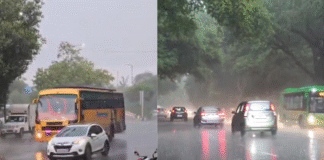 Delhi takes a chill pill: October rain brings down temp, causes waterlogging, traffic snarls Delhi takes a chill pill: October rain brings down temp, causes waterlogging, traffic snarls