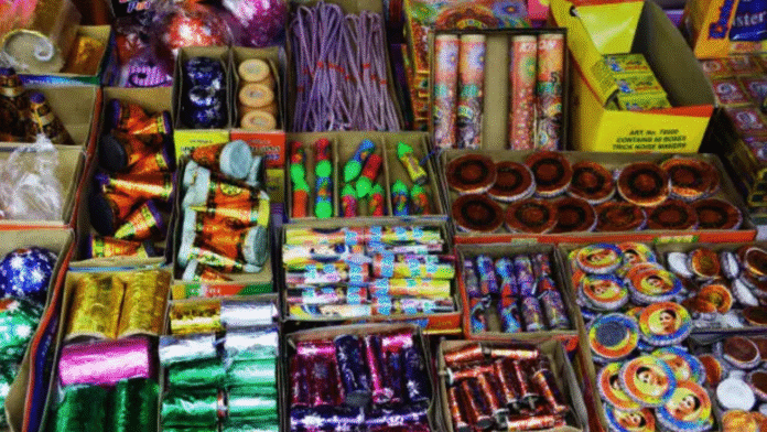 Man apprehended for selling firecrackers illegally in North Delhi