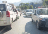 Uncontrolled Trailer Hits Six Vehicles in Tilni on Badrinath Highway Uncontrolled Trailer Hits Six Vehicles in Tilni on Badrinath Highway