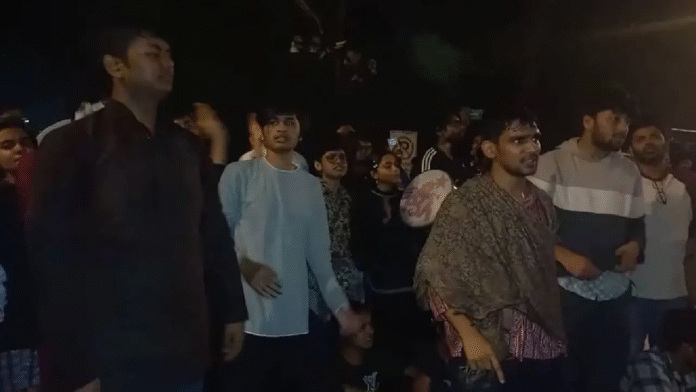 JNU protest turns chaotic as police detain 28 students after clashes at university’s West Gate