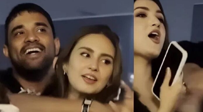 Huma Qureshi Confirms Relationship As Boyfriend Kisses Her At Himesh Reshammiya Concert Video Huma Qureshi Confirms Relationship As Boyfriend Kisses Her At Himesh Reshammiya Concert Video