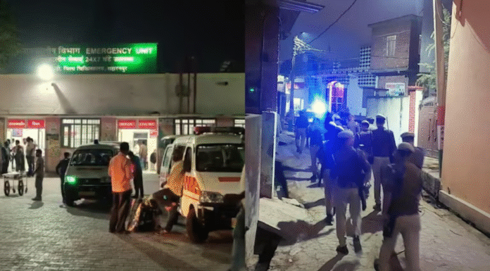 Massive Clash Erupts Near Mosque in Saharanpur During Wedding Procession — Several Injured Massive Clash Erupts Near Mosque in Saharanpur During Wedding Procession — Several Injured