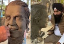 Punjab Artist Builds Dharmendra Statue Worth One Lakh To Honour His Bollywood Legacy Punjab Artist Builds Dharmendra Statue Worth One Lakh To Honour His Bollywood Legacy