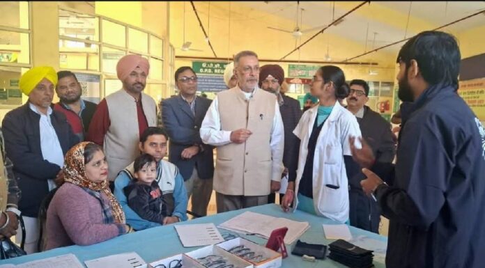 Punjab Government Cross-Checks Its Healthcare Claims As AAP MLA Conducts On-Spot Performance Review Visits Punjab Government Cross-Checks Its Healthcare Claims As AAP MLA Conducts On-Spot Performance Review Visits