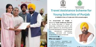 Revolutionary Global Exposure Scheme For Punjab Scientists Revolutionary Global Exposure Scheme For Punjab Scientists