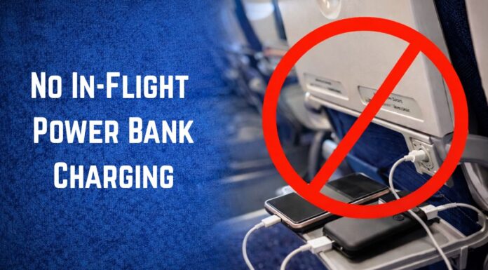 In-Flight Charging Curbed: DGCA Restricts Use of Power Banks on Aircraft