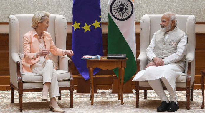 PM Modi’s Colourful Turban Adds A Personal Touch To Republic Day 2026 Parade PM Modi's region-inspired turban was paired with a blue kurta and a Nehru jacket.