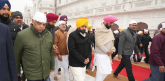 It Is Our Duty To Carry Sacrifices & Teachings Of Sikhism To World: Punjab CM Bhagwant Mann At Akal Takht Punjab Chief Minister Bhagwant Singh Mann at Akal Takht Sahib.