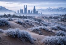 Meteorologists Warn of Severe Cold Front Over Saudi Arabia, Temps Could Drop to –3°C