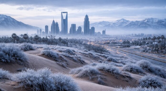 Meteorologists Warn of Severe Cold Front Over Saudi Arabia, Temps Could Drop to –3°C