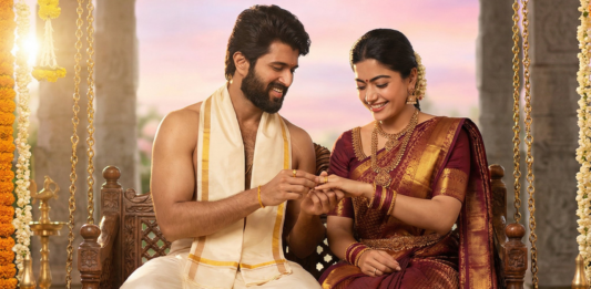 Rashmika And Vijay Deverakonda Arrive In Udaipur For ‘The Wedding Of VIROSH’ On February 26 About three days before 'The Wedding of VIROSH', the couple arrived in Udaipur airport with their family and directly left for the hotel.