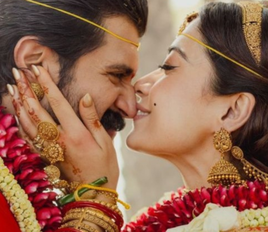 Heritage To Temple Jewellery, All About Rashmika Mandanna And Vijay Deverakonda’s Ramayana-style Wedding After 'The Wedding of Virosh', the couple shared their dreamy pictures as bride and groom on Thursday evening.