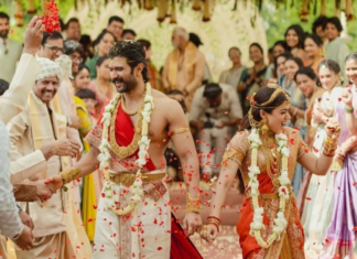 Heritage To Temple Jewellery, All About Rashmika Mandanna And Vijay Deverakonda’s Ramayana-style Wedding After 'The Wedding of Virosh', the couple shared their dreamy pictures as bride and groom on Thursday evening.