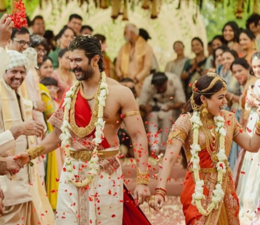 Heritage To Temple Jewellery, All About Rashmika Mandanna And Vijay Deverakonda’s Ramayana-style Wedding After 'The Wedding of Virosh', the couple shared their dreamy pictures as bride and groom on Thursday evening.