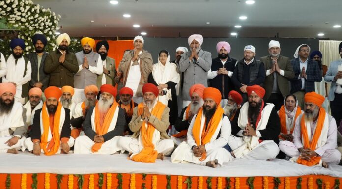 Three-day state-level Guru Ravidas event at Khuralgarh Sahib begins Three-day state-level Guru Ravidas event at Khuralgarh Sahib begins