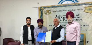 Mann Govt Committed To Affordable Sand And Zero Tolerance Against Illegal Mining: Barinder Kumar Goyal Mann Govt Committed To Affordable Sand And Zero Tolerance Against Illegal Mining: Barinder Kumar Goyal